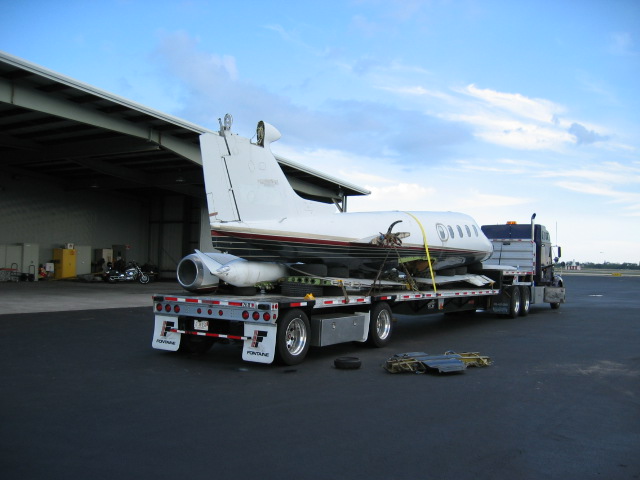 Original trailer transportation project