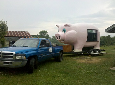 Original trailer transportation project